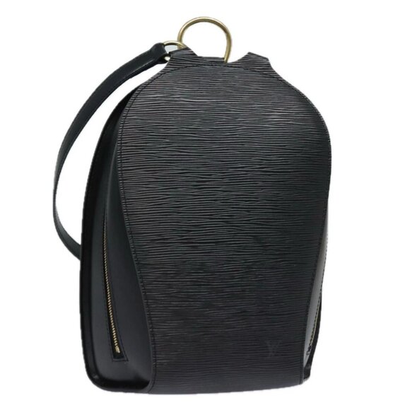 LOUIS VUITTON Epi Mabillon Backpack Black M52232 LV Auth 84182 - Picture 1 of 16